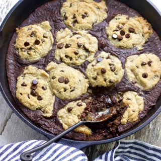 Keto Skillet Brookie.