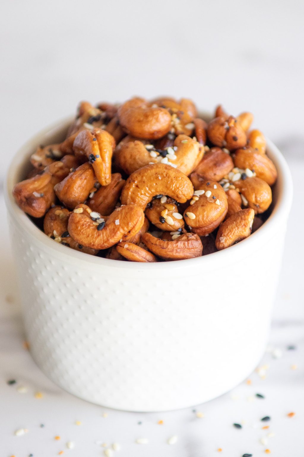 Everything Bagel Cashews Recipe Natasha's Southern Flavor