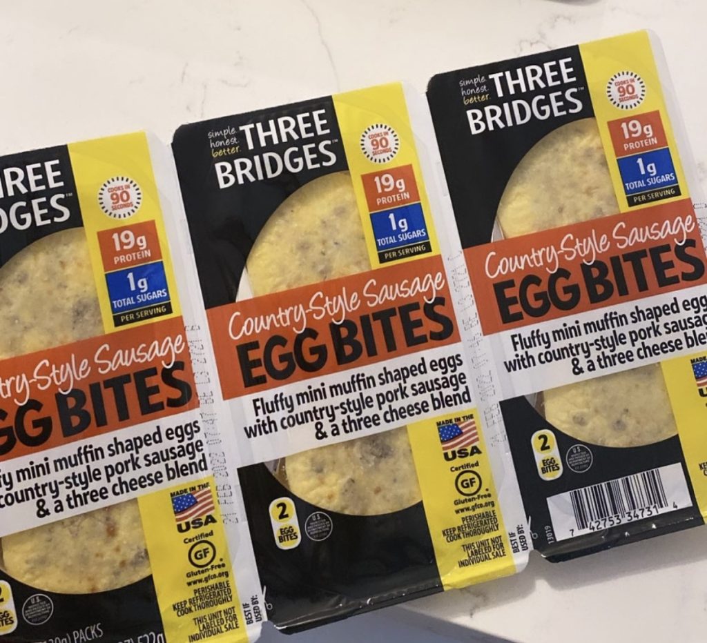 Egg Bites in package.