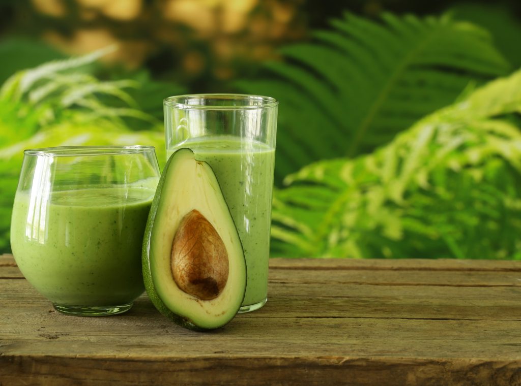 Avocado smoothie.