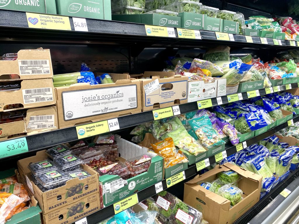 Store produce isle.