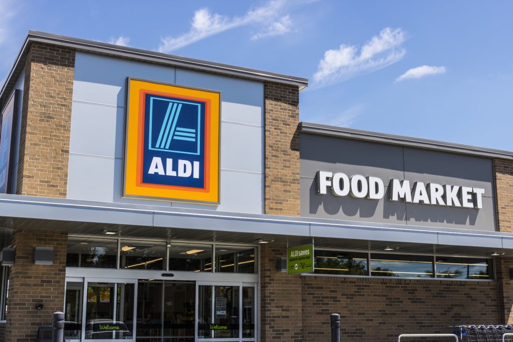 Aldi grocery store.