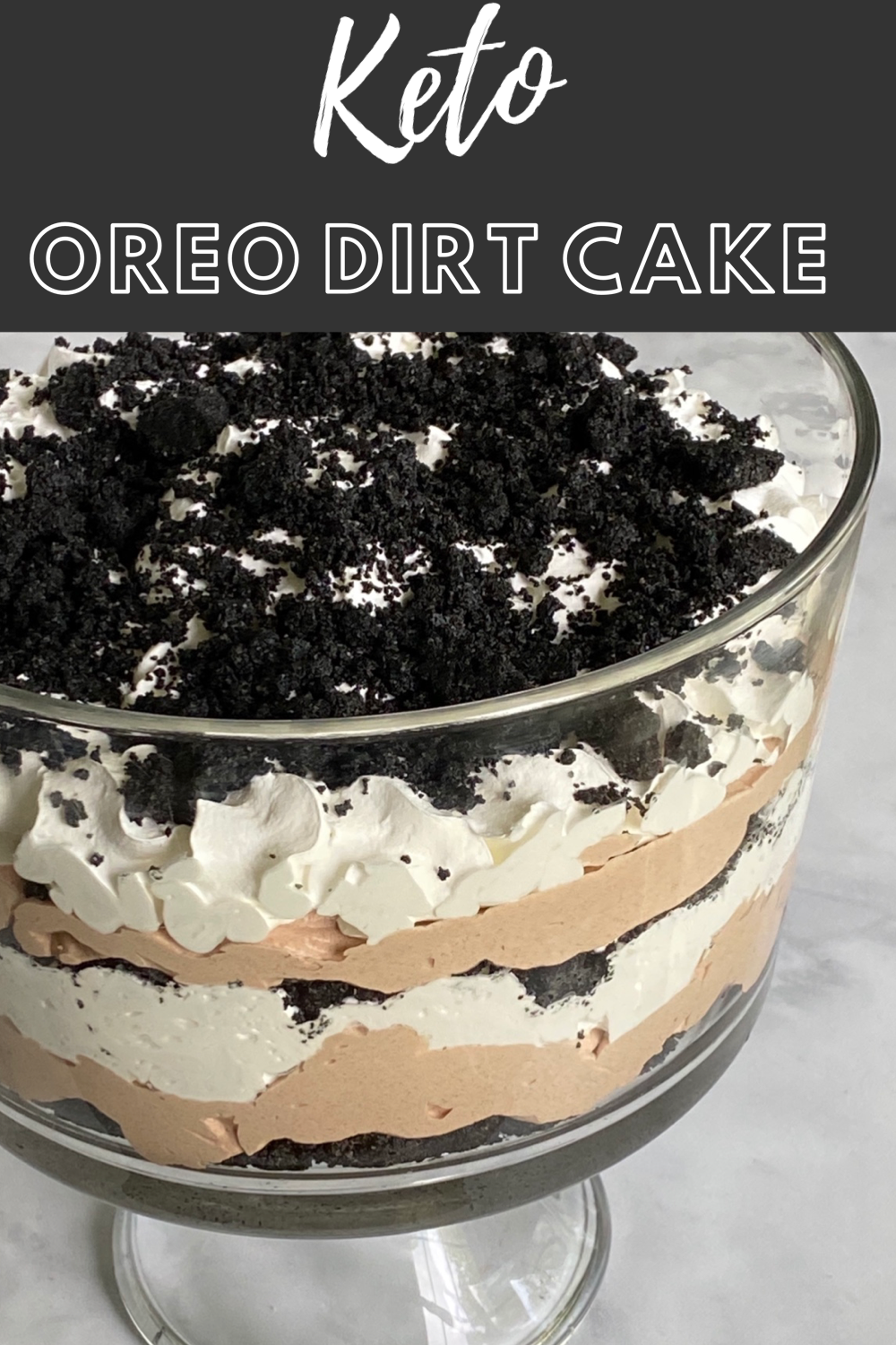 Keto Desserts: Oreo Dirt Cake And More