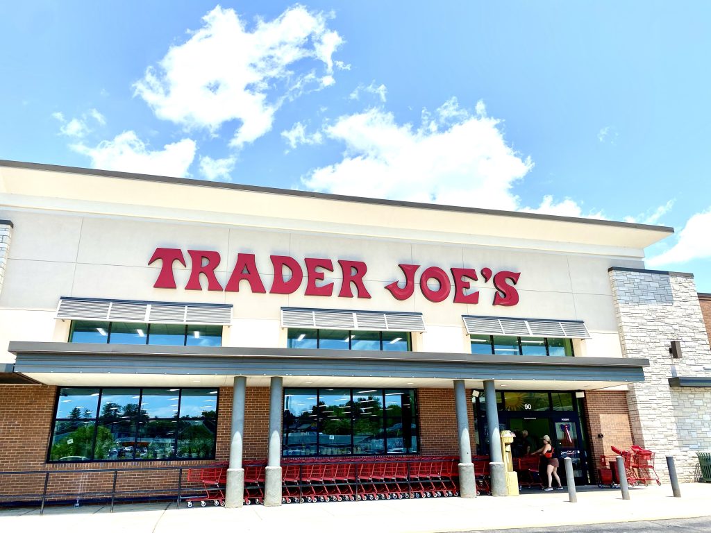 trader joes store front.