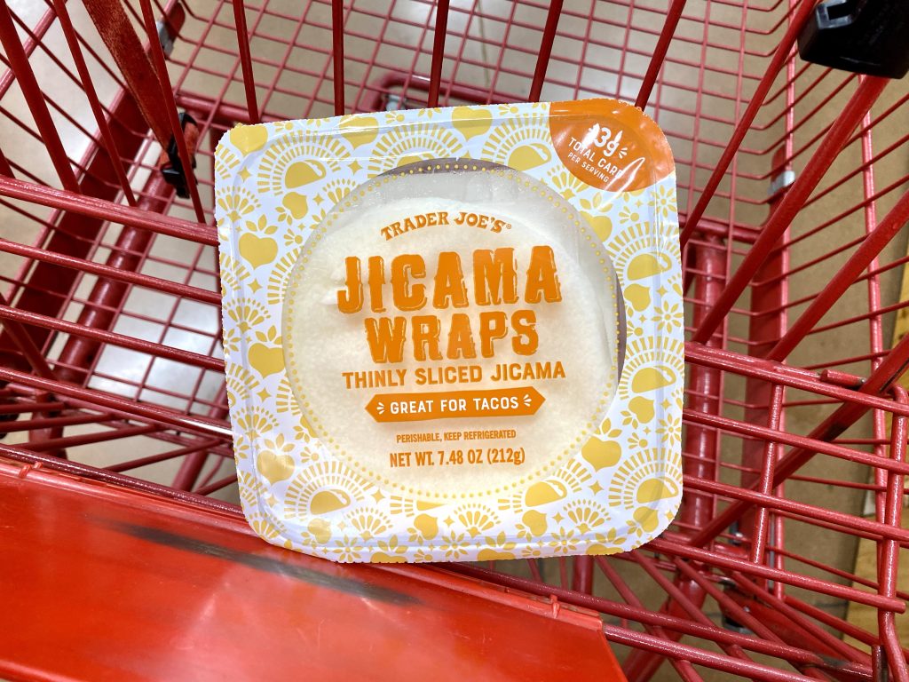 Jimica wraps at the grocery store.