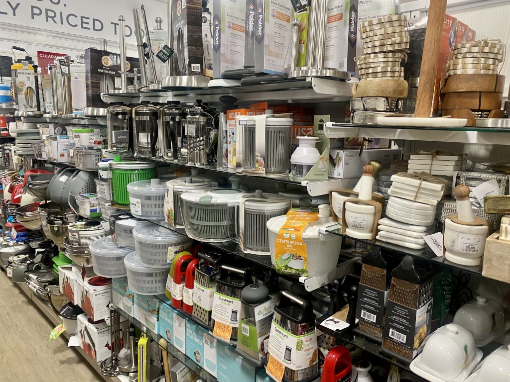 kitchen gadgets at homegoods.