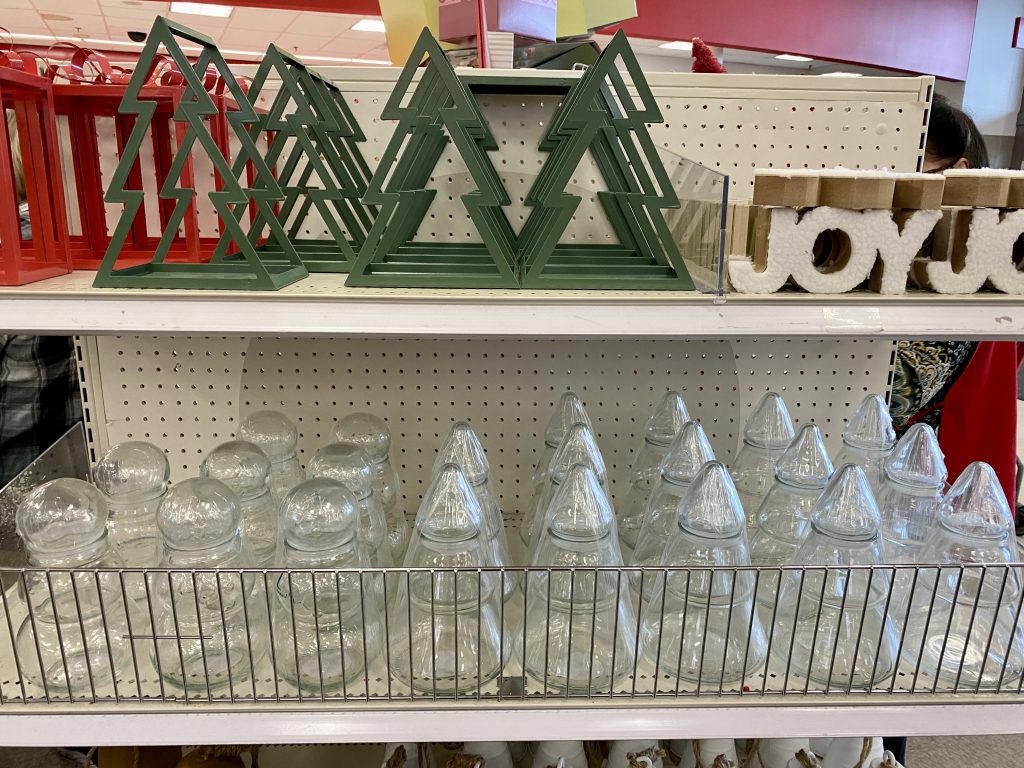 Christmas decor at target.