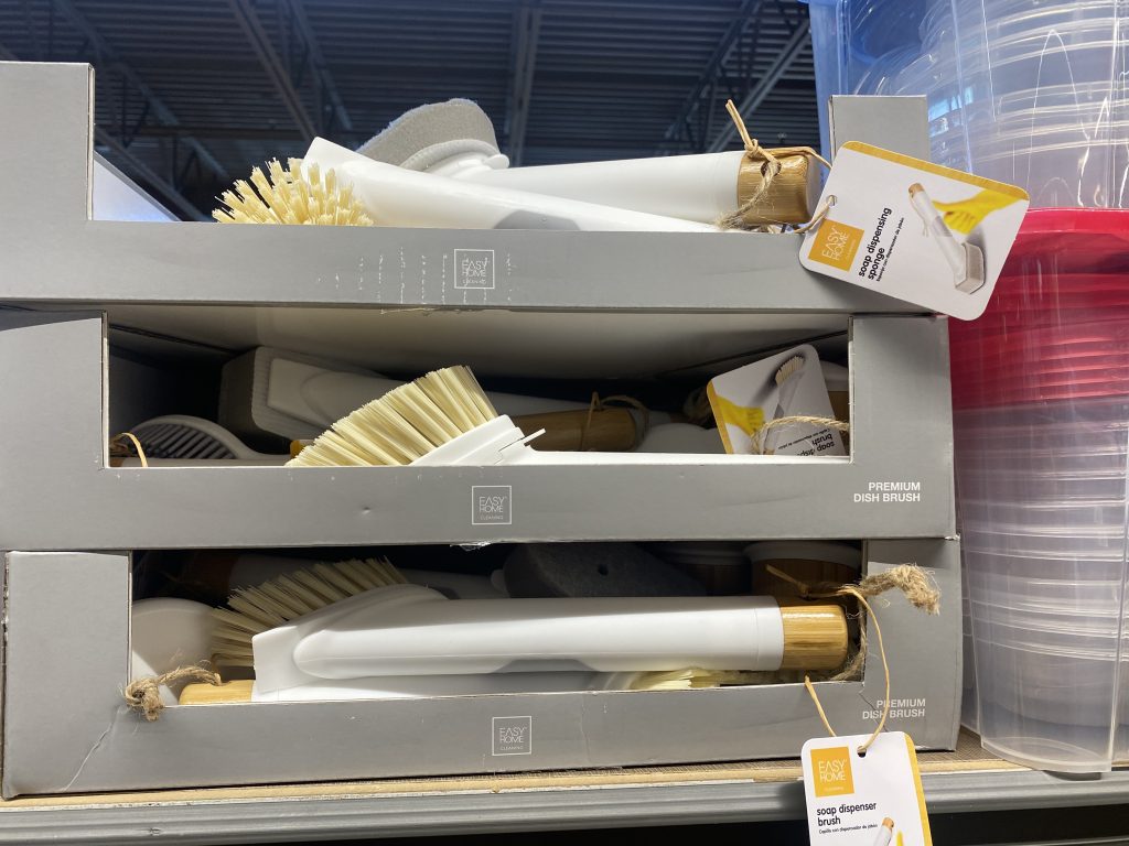 dish brush at aldi.