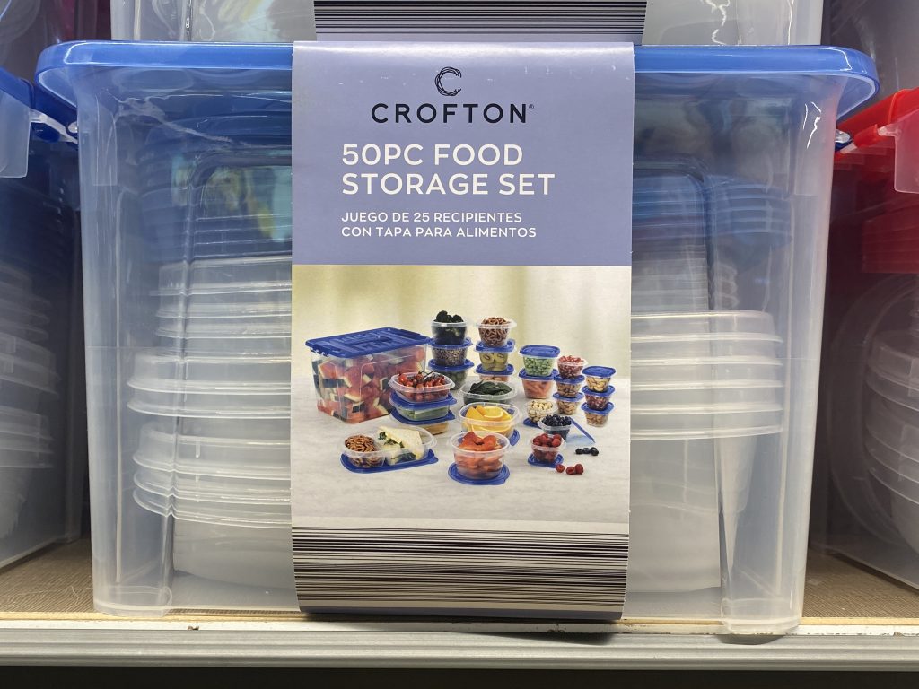 Plastic food storage containers aldi.