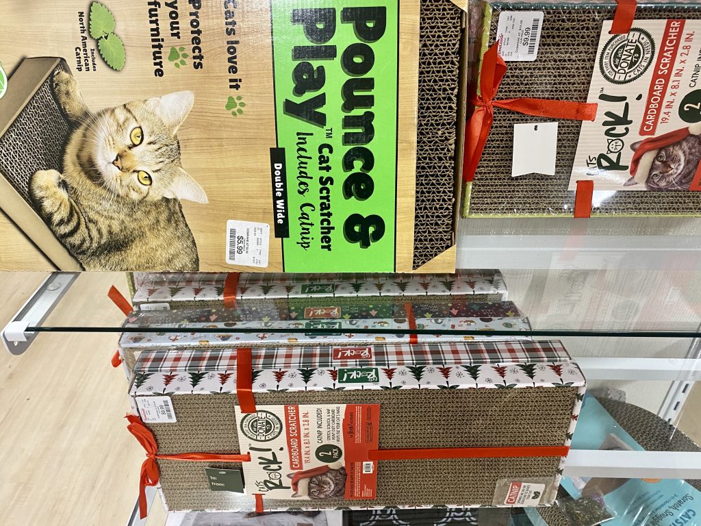 cat scratch pads at Homegoods.