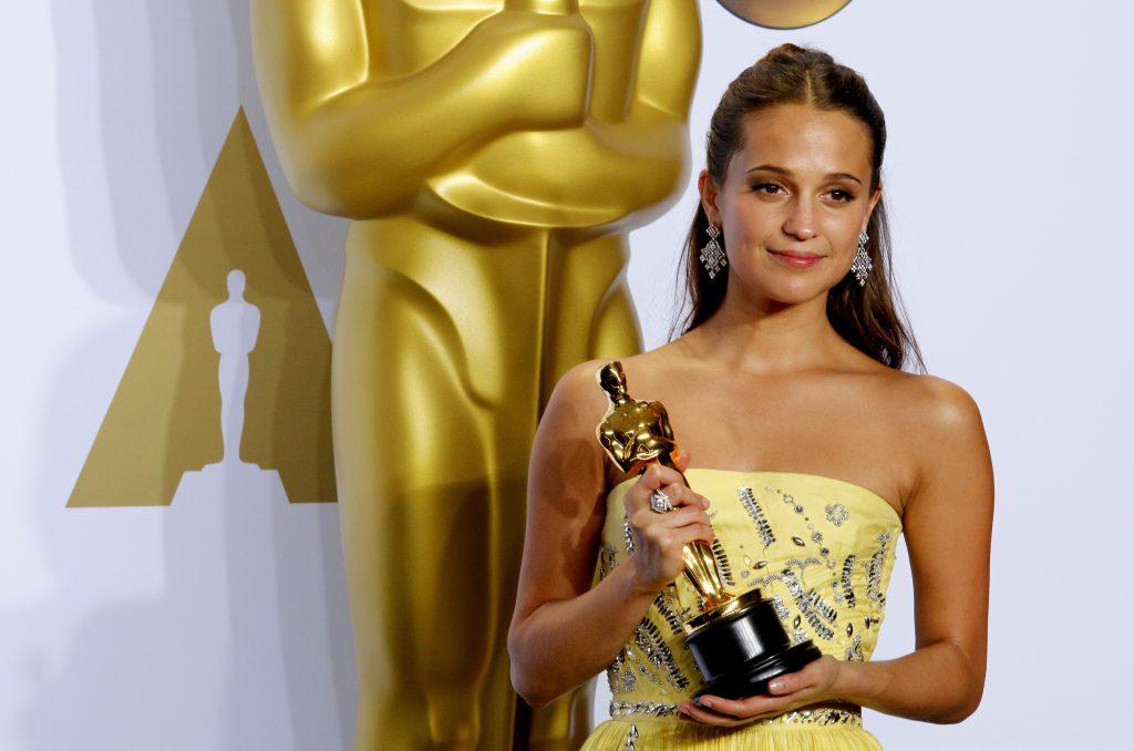 Alicia Vikander.