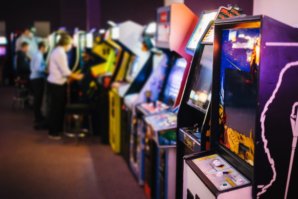 vintage arcade.