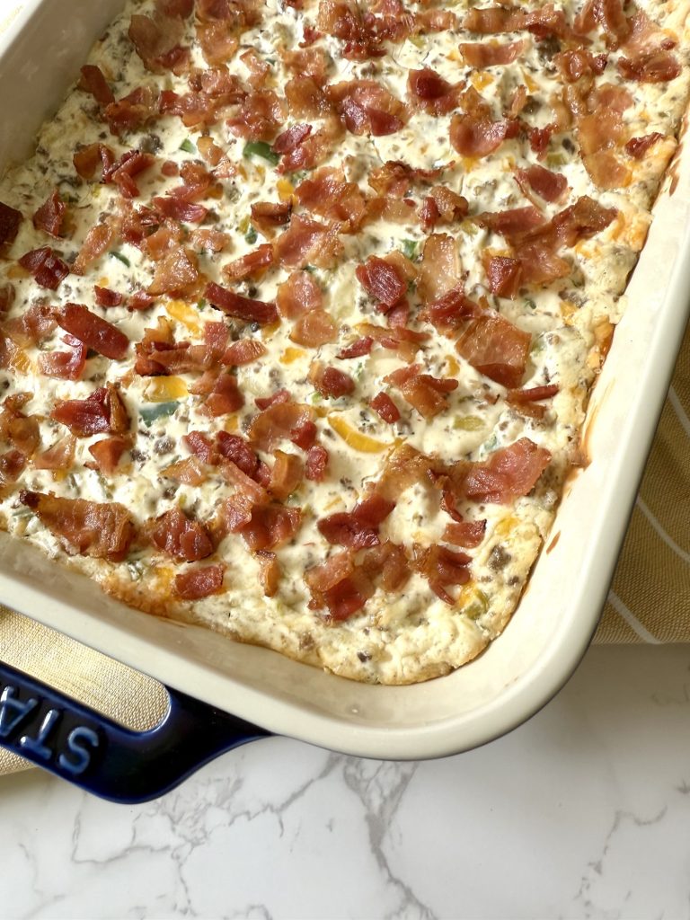 Sausage Jalapeño Popper Dip